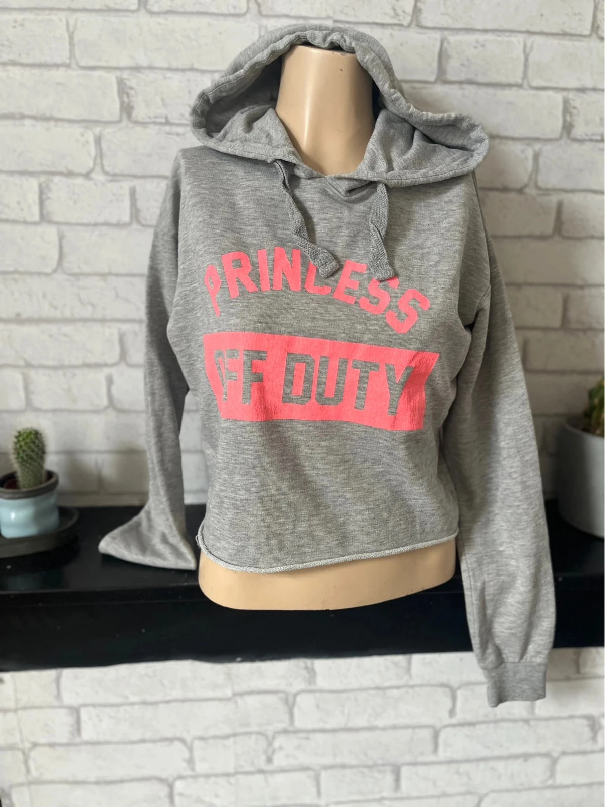 Sweat crop à capuche Jennyfer  T36  Très bon état